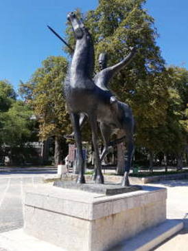 Sightseeing of town Sinj