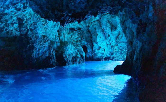 Blue cave island Bisevo