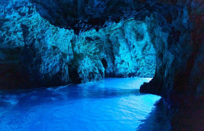 Blue cave island Bisevo